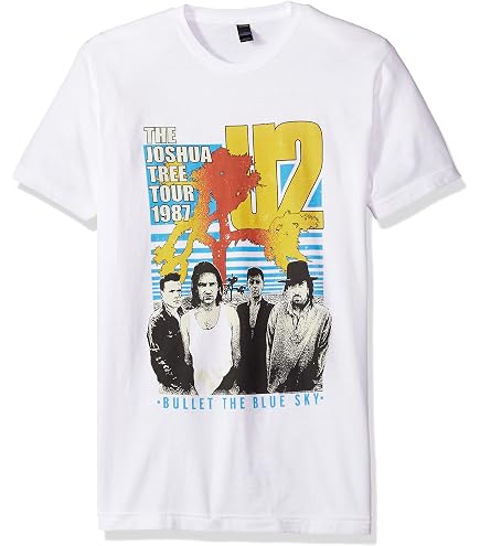 Amazon.com: U2 Men's Vertigo Tour 2005 Live T-Shirt X-Large Grey